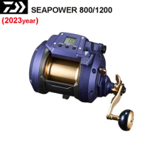 DAIWA Original 2023 SEABORG Electric SEAPOW Count Wheel 500AT 500JS 800J 800MJ 800MJS 1200MJ 3000-24V Fishing Reel Made in Japan