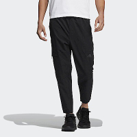 Adidas St Strch Wvpnt [HN9003] 男 長褲 運動 休閒 露營 工作風 柔軟 亞洲尺寸 黑