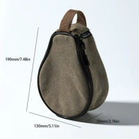 New Sierra Cup Bag Storage Bag Sierra Cup Cotton Canvas Camping Bags Carry for Outdoor Camping Hiking Travel Picnic CAMPINGMOON