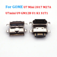 2pcs New USB Charging Dock Port Connector for GOME U7 Mini 2017 M27A U7mini U9 GM12B U1 K1 S1T1 Replacement Repair Parts
