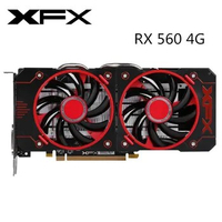 XFX Video Card RX 560 4GB 128Bit GDDR5 RX 560D Graphics Cards for AMD RX 560 series VGA Cards RX560 470 570 460 RTX 3060 Used