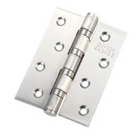 4 Inches Stainless Steel Door Hinges Swing Thick Bearing Type Hinge With Soft Close Ball Bearing