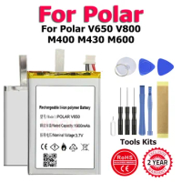 XDOU PolarV650 PolarV800 Battery For Polar V650 V800 M400 M430 M600 GPS Sports Watch New Li-Polymer Rechargeable Accumulator