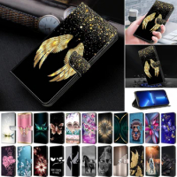 For Samsung A54 5G SM-A546V 6.4" Case Magnetic Fashion Flip Wallet Holder Case For Samsung Galaxy A54 A25 A34 A03s A24 A42 Cover