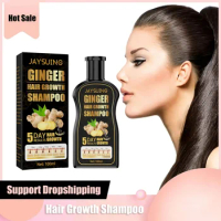 Ginger Essence Shampoo Anti Hair Loss Oil Control Dandruff Removal Moisturizing Nourishing Scalp Repair Damaged Regrowth Shampoo