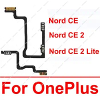 Power Volume Flex Cable For OnePlus 1+ Nord CE Nord CE 2 Nord CE2 Lite 5G On OFF Power Volume Side Button Flex Ribbon Parts