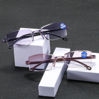 Frameless fashion glasses in a variety of colors