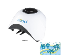 {台中水族} SOBO-SB-860A 松寶 超靜音微調式 雙孔打氣機 (12L/min)