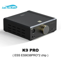 FiiO-Amplificador de auriculares de escritorio K9 Pro ESS, decodificador DSD todo en uno, Bluetooth AMP, USB, DAC, AK4499/ES9038