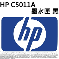 【文具通】原廠 HP 惠普 C5011A 墨水夾 墨水匣 黑色 R1010233