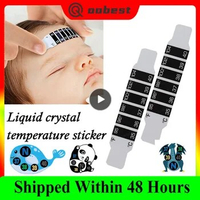 Child Forehead Temperature Sticker Thermometer Baby LCD Digital Display Temperature Sticker For Kids Baby Adult Tester Care Tool