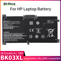 BK-Dbest factory supply high quality BK03XL Laptop Battery for HP Pavilion X360 14-BA000 BA100 BA001NS BA165TX BA082TX battery