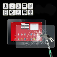 Tablet Tempered Glass Screen Protector Cover for FUJITSU Stylistic M532 10.1"-Anti Fingerprint Screen Film Protector Guard Cover