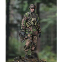 1/35 soldier-WWII, Resin Model figure soldier, GK, Military themes, Unassembled and unpainted kit
