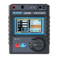 Touch Color Screen Intelligent Lightning Protection Component Tester Meter Insulation Resistance Tester With Range 0.5MΩ～3000MΩ