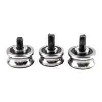 SG15 SG20 SG25 SG66 + M5 M6 M8 M8 Skru keluli Pulley bebola galas Panduan Roller