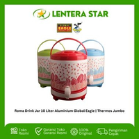 Roma Drink Jar 6 Liter 10 Liter Aluminium Global Eagle | Thermos Jumbo 6 Liter