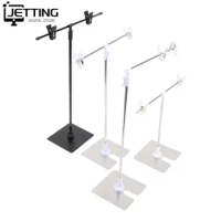 1pc Photography Photo Backdrop Stands Adjustable T-Shape Background Frame Support System Stands With Clamps for Video Studio