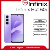 Hp Infinix Hot 60i Ram 6GB Internal 128GB Garansi Resmi Soul Eye Purple