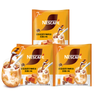 【NESCAFE 雀巢咖啡】金牌超濃萃咖啡液球3包入-香草/焦糖(口味任選)