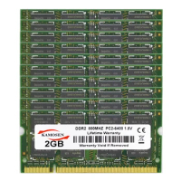 10pcs lot 2GB PC2-6400S DDR2 800MHz 204pin 1.8V SO-DIMM RAM Laptop Memory