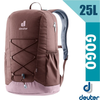 Deuter GoGo DayPack 3D透氣休閒旅遊後背包25L_3813224 葡萄乾