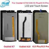 For OUKITEL K10 LCD Display+Touch Screen Original Oukitel K15 Plus LCD Digitizer panel Display For OUKITEL K7 lcd K15 pro lcd