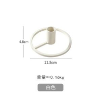 現貨批發單頭燭臺創意擺件北歐 浪漫燭光晚餐道具鐵藝蠟燭臺金屬
