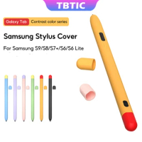 TBTIC For Samsung S9 S8 S7 Plus Ultra S6 Lite Pencil Case Protective Cover Sleeve Soft Silicone