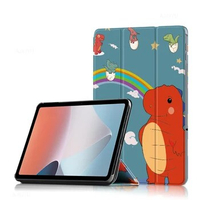 Case For OPPO Pad Air 10.36 Inch 2022 Tablet PU Leather Tri-Folding Stand Cove For Oppo Pad Air 10.4" Case Model OPD2102 X21N2
