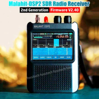 Upgraded Genuine Malahit-DSP2 Radio Latest Firmware V2.40 Malahit DSP2 SDR Malachite Receiver 10KHz-2GHz AM/SW/MW/FM Full-band