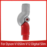 Bottom Adapter Quick Release Bend Adaptor for Dyson V10Slim V12 Digital Slim Vacuum Cleaner Accessories Low Reach Cleaning Tool