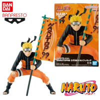 Bandai Banpresto Genuine NARUTO Anime Figure P99 Uzumaki Naruto Action Toys for Kids Christmas Gift Collectible Model Ornaments