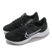 Nike 慢跑鞋 Downshifter 11 運動 女鞋 輕量 透氣 舒適 避震 路跑 健身 球鞋 黑 白 CW3413006