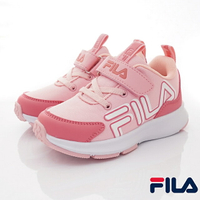 FILA斐樂頂級童鞋-輕量運動鞋2-J823W-515粉(中小童段)