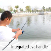 Travel Fishing Rod Carbon Fiber Spinning Fishing Pole Trout &amp; Saltwater Surf Rod Compact Ultra-Light Travel Fishing Accessories