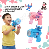 Moo Baby Steech Bubble Gun Automatic Stichi Bubble Gun Machine Mainan Buih Sabun Outdoor Kids Toy Bu