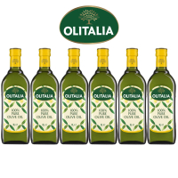 Olitalia 奧利塔 純橄欖油1000mlx6瓶(禮盒組)