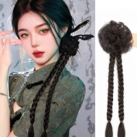 Búi Hoa Tóc Dài Braid Đẹp