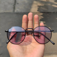 kacamata bulat retro kacamata nissa sabyan TERLARIS ALA KOREA LENSA PHOTOCROMIC LAKI-LAKI DAN PEREMP