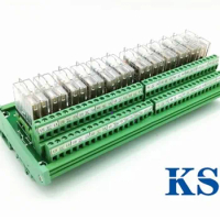 12-way relay module multi-channel solid state relay plc amplifier board 5A DC 24V DC 12V NPN/PNP breakout