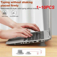 1~10PCS Portable Notebook Cooling Feet Non-slip Mat Laptop Holder Laptop Heat Reduction Pad Laptop Stand for Desk