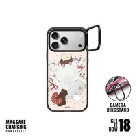 Case for iPhone 18 Pro / 18 Pro Max CASETiFY Impact Love Train Camera Stand Magsafe 18 Pro Black V2