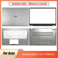 NEW Original For Acer Swift 3 SF314-511 N20C12 Series Laptop LCD Back Cover Screen Back Cover Top Back Case Front Bezel 14 Inch