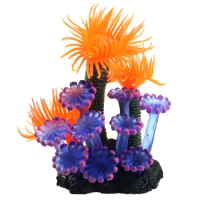 Home Soft Artificial Resin Decoration Coral Fish Tank Aquarium Lovely Decoration Durable And Easy To Use High-Capacity Accessori