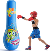 Punching Bag for Kids 63 Inch Kids Punching Inflatable Kids Punching Bag for Kids 3-12 Punching Bag 