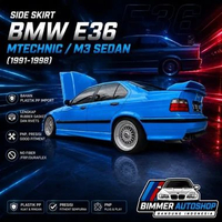 Side Skirt BMW E36 Mtech Plastik PP (1991-1998)