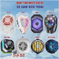 Quạt tản nhiệt điện thoại S19 / S20 / J20 / Memo CX07 / S2 / J21 / J26 sò lạnh siêu rẻ Led RGB Gamin