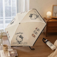 HELLO KITTY 防曬縮骨遮| 雨傘