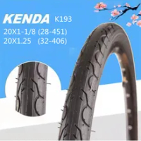 Kenda Folding Bicycle Tyre 20 inches Tire 20*1-1/8 (28-451) / 20*1.25 (32-406)